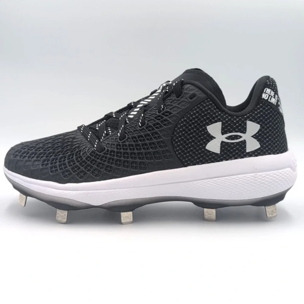 Under Armour Glyde 2.0‎ Shoes Women's 8 Metal Fastpitch Softball Cleats Black UA